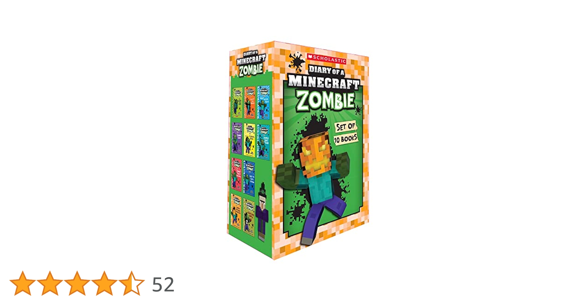 Minecraft Zombieシリーズ 1-10巻セット Diary Of A Minecraft Zombie Box Set (Books 1 to 10) : Zack